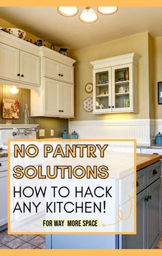 no pantry solutions for small kitchens No Pantry Storage Ideas, No Pantry Ideas, Kitchen Without Pantry, Pantry Alternatives, Pantry Solutions, No Pantry, Small Kitchen Storage Ideas, Small Kitchen Storage Solutions, Pantry Storage Ideas