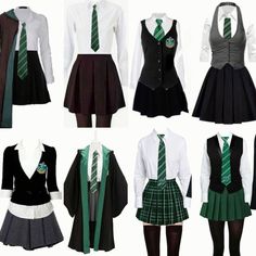 Slytherin Uniform, Harry Potter Uniform, Tom Marvolo Riddle