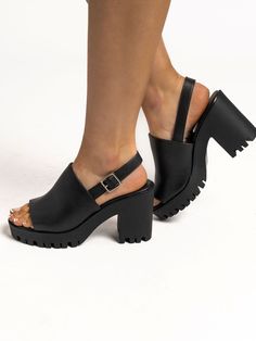 Black Ankle-high Sandals With Buckle Closure, Black Casual T-strap Sandals With Buckle Closure, Chic Black T-strap Sandals With Buckle Closure, Cheap Black T-strap Sandals With Buckle Closure, Basic Bodysuit, Black Synthetic T-strap Sandals With Buckle Closure, Button Up Blouse, Sling Back, Fitted Trousers