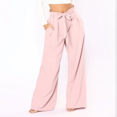 High Waisted Blush Pink Pants. Never Worn. Nwt. Pink Wide Leg Pants, Striped Palazzo Pants, Snake Print Pants, Sheer Pants, Plaid Dress Pants, Blue Dress Pants, Suede Pants, Tan Plaid, Lace Jumpsuit