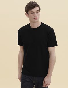 Simplicity at its best; our Pique fabric crew neck t shirt is impeccably crafted from the material that we traditionally used for our Polo Shirts - it drapes handsomely. The streamlined design has a mid-weight feel ideal for wearing on its own or layered under jackets.

Crafted from our premium Pique fabric — superfine two-fold yarn (60/2), made with the finest extra long staple Peruvian Pima cotton (100%).

We recommend that you take your normal size.

Machine wash warm without bleach. Gently t Minimalist Crew Neck T-shirt For Layering, Simple Crew Neck T-shirt For Layering, Raised By Wolves, Jason Markk, Tom Ford Eyewear, Pique Fabric, Norse Projects, Universal Works, Nike Acg