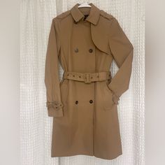 Brand New Never Worn, Zara Trench Coat. Bought Years Ago. This Style Trench Coat Is Reminiscent Of The Dior Camel Coat (Attached Photo). Please Let Me Know If You Have Any Questions! Open To Offers! Chic Brown Gabardine Outerwear, Fitted Neutral Zara Outerwear, Brown Gabardine Outerwear For Spring, Spring Brown Gabardine Outerwear, Brown Gabardine Outerwear, Zara Beige Fitted Outerwear, Fitted Beige Zara Outerwear, Zara Trench Coat, Style Trench Coat