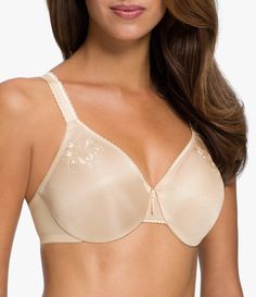 From Wacoal&#x2C; the Slimline seamless underwire minimizer bra features:   seamless&#x2C; minimizing underwire braunlined&#x2C; single-ply molded cups up to approx. 1&#34; minimizing embroidery at top of cups fully adjustable rigid straps hook-and-eye back closure cups: polyester&#x2C; back: nylon/spandex/elastane hand wash Imported. Elegant Nursing Bra With Moderate Coverage, Elegant Underwire Bra With Moderate Coverage, Full Cup Bra With Moderate Coverage, Elegant Nursing Bra With Underwire And Moderate Coverage, Elegant Underwire Nursing Bra With Moderate Coverage, Elegant Full Cup Bra With Moderate Coverage, Minimizer Bra, Bra Items, Minimiser Bra