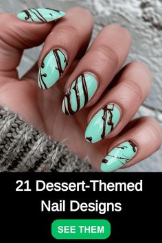 Prepare to be inspired by these tasty, dessert-themed nail art ideas that are as fun to wear as they are to look at. Tasty Dessert