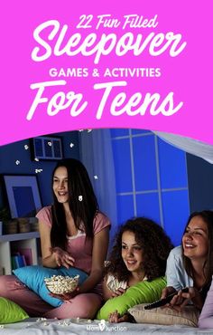 Slumber Party Activities, Teen Party Games, Slumber Party Games, Sleepover Birthday Parties