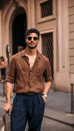 Fashion Outfits Men Street Styles, Mens Street Style Spring, Mens Fall Outfits, Fashion Outfits Men, Sweatpants Outfit, Hipster Man, Paul Newman