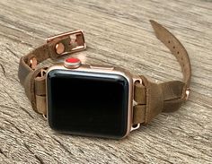 7mm Rustic Brown Genuine Leather Bracelet. Gorgeous Design Slim Leather Jewelry Tailored to Perfection. Designed And Handmade by Simeon D Jewelry Studio. This Bracelet Fits ALL Apple Watch Series. Please Measure Your Wrist Before Submitting Your Order! Not For Other Models. Apple Watch Is NOT Included. Let's be Friends! Follow my Studio on Social Media Instagram @simeondjewelry Pinterest @simeondjewelry Facebook @simeondjewelrystudio Brown Adjustable Bracelet Strap Watch Band, Adjustable Brown Bracelet Strap Watch Band, Rose Gold Leather Apple Watch Band, Adjustable Rose Gold Bracelet Strap Apple Watch Band, Rose Gold Leather Strap Watch Bands, Rose Gold Leather Watch Bands, Adjustable Rose Gold Watches With Leather Strap, Adjustable Rose Gold Jewelry With Leather Strap, Leather Rose Gold Apple Watch Band With Bracelet Strap