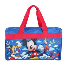 Kids' Mickey Mouse & Friends Travel Duffle Bag by Disney | Carry On Luggage at BeltOutlet.com Pink Suitcase, Childrens Luggage, Sleepover Bag, Kids Gym, Travel Duffle Bag, Friends Travel, Travel Duffle, Duffle Bag Travel, Mickey Mouse And Friends