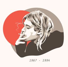 Kurt Cobain Simple Vector by ParaSadness on DeviantArt Kurt Cobain Drawing, Kurt Cobain Art, Nirvana Art, Kurt Cobain Photos, Pop Art Vector, Tattoo Music, Grunge Posters, Nirvana Kurt Cobain, Nirvana Kurt