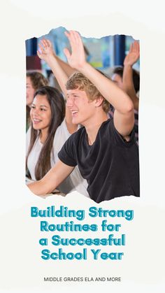 the cover of building strong routine for successful school year