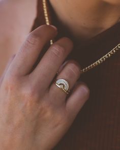 The first ring features a beautiful rainbow paved with crystals that layers over the second ring featuring a tiny paw print. The perfect ring set to gift for pet loss and remembering their special friend. Ready to gift with meaning card in our Everly Made logo box. Card reads: They've crossed the rainbow bridge but remain in your heart. Let this piece serve as a gentle reminder of the bond you shared. Forever loved. Always remembered. 18k gold vermeil Composed of a THICK layer of 18k gold over s Rainbow Stackable Jewelry For Promise Ring, Rainbow Diamond Ring Jewelry, Rainbow Diamond Jewelry Gift, Tiny Paw Print, Shiny Jewelry, Clean Sterling Silver, How To Clean Silver, Memorial Ring, Pet Remembrance