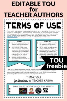 the teacher's guide to teaching students how to use terms in their classroom