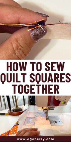 Ready to learn how to sew quilt squares together? This step-by-step tutorial covers all the essentials for successfully joining your quilt squares. From pinning to pressing, we’ll show you the most effective methods for stitching them neatly and accurately. Perfect for beginners, this guide makes sewing quilt squares together simple and stress-free. How to sew, quilt squares, quilting tutorial,