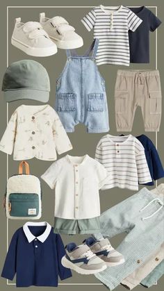 Baby and toddler kids clothes for spring, new arrivals for H&M on sale today   #LTKbaby #LTKkids #LTKSpringSale 6 Month Baby Outfits Boys, Outfits For Baby Boys, Baby Style Boy, Baby Boy Outfits Aesthetic, Baby Summer Outfits Boy, Cute Baby Clothes For Boys, Toddler Boy Style, Toddler Clothes