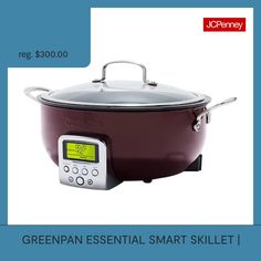 the greenpan essential smart skillet is $ 300 00