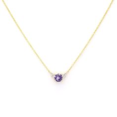 "14k Lab Created Alexandrite Diamond Necklace | Alexandrite Necklace | 5.0MM Simulated Alexandrite Pendant | June Birthstone Necklace | Minimalist Necklace P R O D U C T 𝄪 D E T A I L S ✽ June Birthstone. Rare. Magical. Wonderous. ✽ Metal: 14k Yellow Gold, White Gold & Rose Gold ✽ Chain Length: 14\" - 20\" (Classic Rolo Chain) ✽ Center Stone: 5.0 mm Lab Created Alexandrite (approx. 0.5ct) ✽ Diamond Size: 2.0 mm x 2pcs (total 0.06ct) ✽ Diamond Color: G ✽ Diamond Clarity: VS-SI1 ✽ Made to Order O Alexandrite Pendant, Alexandrite Necklace, Rose Gold Chain, Necklace Minimalist, June Birthstone, Rolo Chain, June Birth Stone, Diamond Color, Minimalist Necklace