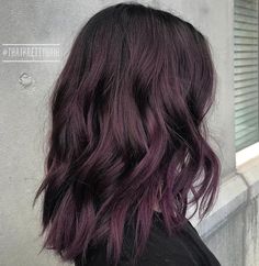 Red Purple Hair, Dark Burgundy Hair, Medium Black Hair, Purple Balayage, Maroon Hair, Medium Brown Hair, Red Shades, Maroon Purple