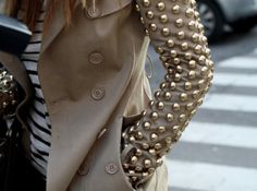 Studs, studs, studs… 2016 Style, Oh My Goddess, Look Rock, Winter Mode, Fashion Blogger Style, Vestidos Vintage, Fall 2015, Look Cool