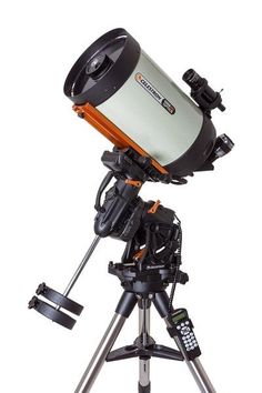 an astronomical telescope on a tripod