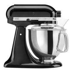 an artisan stand mixer on a white background