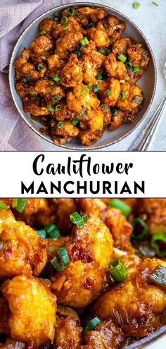 this is an easy and delicious recipe for cauliflower manchuran it's made with only three ingredients