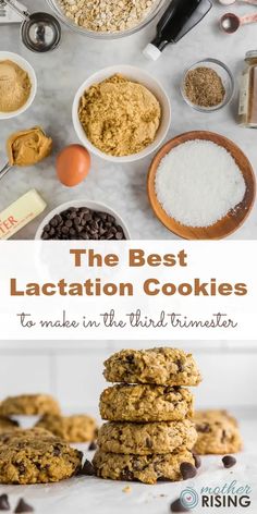 Best Lactation Cookies, Cookies To Make, Healthy Nutrition Plan, Brewers Yeast