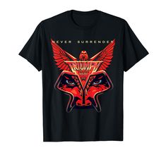 PRICES MAY VARY. Officially licensed Features the classic Never Surrender album cover art Lightweight, Classic fit, Double-needle sleeve and bottom hem Never Surrender, T Shirt Picture, Vintage Clothing Men, Album Cover Art, Choose The Right, Cover Art, Branded T Shirts, Album Covers, Vintage Men