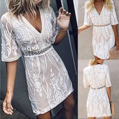 Endless Rose Embroidered Sequence Mini Dress. Brand New, With Tags! Size Xs. Perfect For All Things Bridal! Elegant White Embroidered V-neck Dress, Elegant Embroidered V-neck Mini Dress, White Embroidered Mini Dress For Party, V-neck Floral Embroidered Mini Dress For Wedding, V-neck Mini Dress With Floral Embroidery For Wedding, V-neck Floral Embroidery Mini Dress For Wedding, White Short Sleeve Embroidered Party Dress, Lace Mini Dress With Floral Embroidery And V-neck, White Embroidered Short Sleeve Party Dress