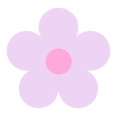 a pink flower on a white background is shown in the center of this image, it appears to be an odd shape