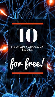 Looking for Neuropsychology books to read for free? It's your lucky day! In this post we give you more than 10 books about Neuropsychology that you can read completely free and download in PDF format! #infoboks #freebooks #pdfbooks #downloadbooks #Neuropsychologybooks #Neuropsychology Neuropsychology Books, Neurologist Aesthetic, Book Pdfs, Types Of Psychology, Read For Free, Healing Books, Easy Books, Free Books To Read