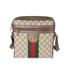 Gucci Gg Supreme Small Ophidia Messenger 0.5lb Gucci Gucci Coated Canvas Bag With Logo, Gucci Beige Bag With Logo, Gucci Crossbody Bag With Logo, Designer Gucci Monogram Canvas Bag, Gucci Bags With Logo For Everyday Use, Gucci Shoulder Bag With Logo For Daily Use, Designer Gucci Shoulder Bag With Logo, Bags Gucci, Gucci Bags