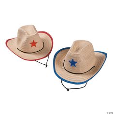 These cowboy hats are an instant giddy-up good time! Kids love to play dress-up, and a birthday party with a wild west or country theme is always fun. With a ... Kids Cowboy Hats, Wild West Birthday, Western Parties, Straw Cowboy Hat, Pony Rides, Cowboy Birthday, Western Cowboy Hats, Cowboy Party, Halloween Costume Accessories