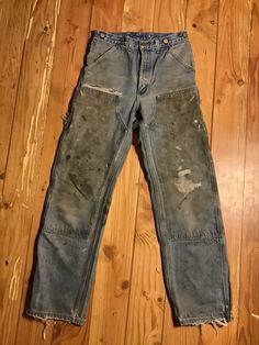 Distressed by me in the logging and construction industry. These are uncut 32" inseam. Carhartt Work Pants, Trousers Mens, Construction Industry, Work Pants, Mens Trousers, Mens Pants, Bathing Beauties, Trousers, Mens Outfits