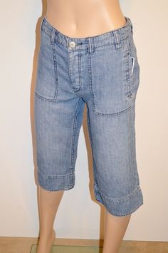 New $98 Free People Cropped Denim Jeans sz 2. These feel amazing like a pair of jeans you have washed 100 times. Has retailer tag.  100% Authentic  I usually ship within 24 hours with delivery confirmation. After I ship I will mark as shipped and post your tracking/customs number in your purchase history so that you can track your item.  If you have any questions just ask as I want to make your buying experience the best that it can be :) Make sure and check out my other auctions for other great Trendy Mid-rise Cotton Capris, Casual Medium Wash Cropped Capri Jeans, Casual Denim Capris In Short Length, Casual Short Denim Capris, Casual Short Length Denim Capris, Medium Wash Cropped Leg Capris With Pockets, Medium Wash Cropped Capris With Pockets, Summer Cropped Capri Jeans With Pockets, Medium Wash Cotton Cropped Leg Capris