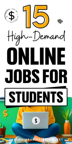 Ideas for online jobs for college students to make money today and gain financial freedom. High School Freshman Tips, Earn Money For Students, Earn Money As A Student, Part Time Jobs From Home, Online Jobs For College Students, Jobs For College Students, Online Side Jobs