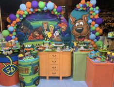 an image of a birthday party with decorations