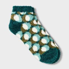 Enhance your comfort with the Women's Polka Dot Cozy Low Cut Socks from Auden™ 4-10. Made from a blend of materials, these socks provide the perfect stretch and fit. The lightweight knit fabric ensures all-day comfort making it ideal for women on the go. Auden™: Fit for you in every way. Comfortable Super Soft Green Socks, Green Super Soft Socks, Low Cut Socks, Women Camping, Green Polka Dot, Athletic Socks, Boot Socks, Lightweight Knit, Socks And Hosiery