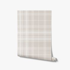 a beige and white plaid wallpaper