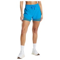 Gymshark Running Shorts Gym Workout 2 In 1 Women's Electric / Luna Blue Size Small Blue Athletic Fit Shorts For Gym, Blue Athletic Fit Workout Shorts, Blue Athletic Fit Shorts For Workout, Athletic Fit Blue Shorts For Gym, Blue Athletic Fit Training Bottoms, Blue Athletic Fit Bottoms For Training, Blue Athletic Fit Shorts For Training, Blue Athletic Fit Bottoms For Sports, Blue Athleisure Shorts With Athletic Fit