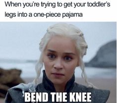 the game of thrones meme is shown with an image of daeneria