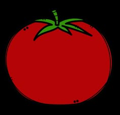 a red tomato on a white background