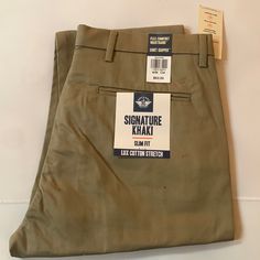 Brand New Never Been Worn Dress Pants Iron Pants, Khaki Dress Pants, Dockers Pants, Straight Fit Pants, Fitted Dress Pants, Navy Blue Pants, Grey Dress Pants, Dress Slacks, Mens Dress Pants