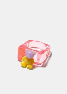 Chunky bear ring Variety of bear color Size 8 Tous Rings Bears, Care Bears Jewelry, Bear Ring Jewelry, Gummy Bear Jewelry, Bear Ring, Bear Jewelry, Cute Bedroom Ideas, Pink Ring, Bedroom Ideas