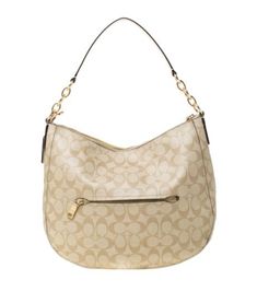 Product InformationDesigned from Signature canvas and leather and features a well-sized fabric interior with a small pocket for your comfort. This Elle hobo comes with a gold-tone zipper, back pocket and a detachable shoulder strap. Exterior Material : Coated Canvas and LeatherInterior Material : FabricLength : 30 cmWidth : 10 cmHeight : 27 cm Coach Shoulder Bag With Zipper Closure In Coated Canvas, Coach Shoulder Bag With Zipper In Coated Canvas, Daily Use Coated Canvas Shoulder Bag With Gold-tone Hardware, Travel Canvas Satchel With Gold-tone Hardware, Canvas Satchel With Gold-tone Hardware For Travel, Coated Canvas Hobo Shoulder Bag For Travel, Shoulder Bag In Coated Canvas With Gold-tone Hardware, Canvas Shoulder Bag With Gold-tone Hardware, Crossbody, Canvas Crossbody Shoulder Bag With Gold-tone Hardware