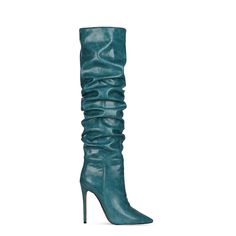 Shop Blue Classic Women's Stiletto Heel Over-the-Knee Dancing Boots color Blue for Dancing Club, Party, Travel with worldwide Free shipping & Free return. Green Knee-high Party Boots, Fitted Green Knee-high Boots For Parties, Green High Heel Knee-high Boots For Party, Green High Heel Knee-high Party Boots, Green High Heeled Boots For Party, Chic Green Heeled Boots For Party, Green Knee-high Heeled Boots For Party, Elegant Green Heeled Boots For Party, Elegant Green Boots For Party