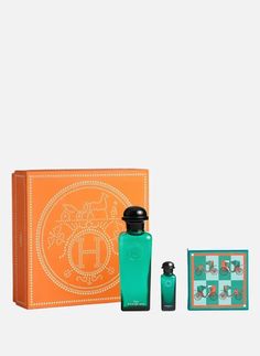 by HERMÈS Orange Box, Orange Boxes, Woody Notes, Ex Libris, Fresh Mint, Vibrant Orange, Gift Set, Miniatures, Fragrance