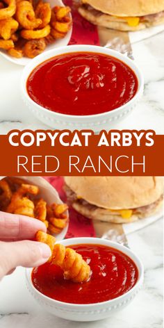 this copycat arby's red ranch is the perfect appetizer for any party