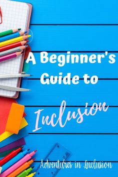 the title for a beginner's guide to instruction with colored pencils and stationery