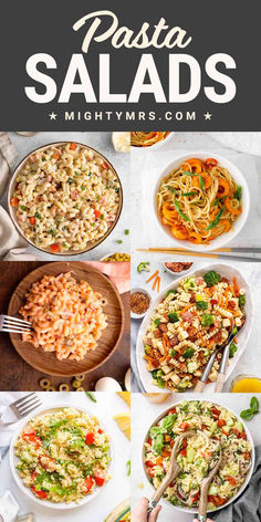 Summer Pasta Salads Pasta Salad Side Dishes, Fussili Pasta, Pasta Salad Summer, Summer Pasta Salads, Meal Prep For Lunch, Airbnb Checklist, Pasta Orzo, Summer Side Dishes Recipes, Type Of Pasta