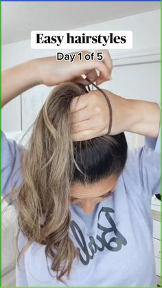 Try out this super easy bun! And be sure to follow for more hair and beauty tips😘

Follow me on my socials: @karlakazemi

#hair #hairhacks #hairstyletutorial #hairbun #easyhairstyle #messybun #hairtips Carefree Hairstyles, Easy Messy Buns, Messy Bun Tutorials, Super Easy Bun, Hairstyles For Summer, Easy Messy Bun, Bun Tutorials, Messy Bun Tutorial, Quick Hair